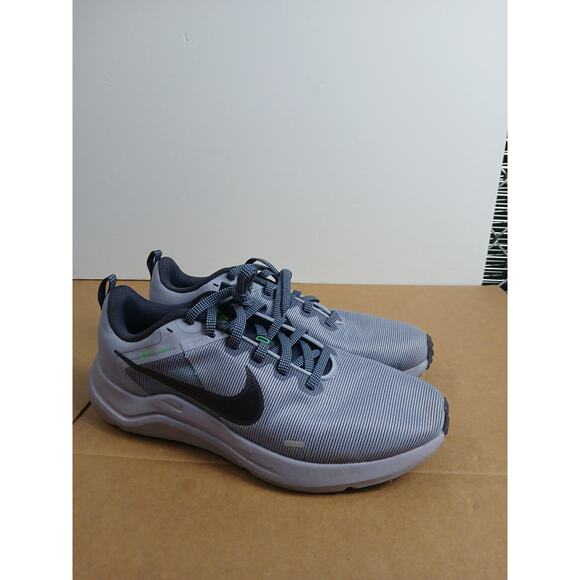 USED Nike Downshifter Mens Running Shoes,UK 7.5 US 8.5-Indigo Haze Gridiron 500 - Picture 2 of 5